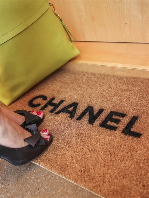 chanel welcome mat|Chanel Welcome Mats .